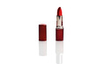 red lipstick isolated over white