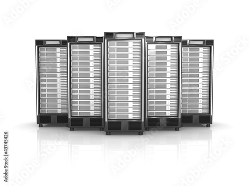 Illustration: 5 Server in Formation 5 Server in Formation