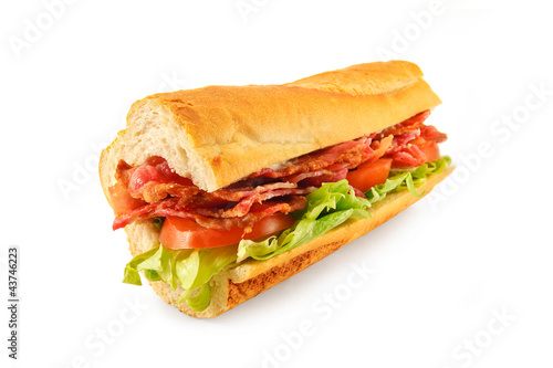Photo: BLT Sandwich Baguette BLT Sandwich Baguette
