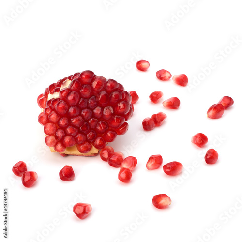 Photo: Ripe pomegranate piece Ripe pomegranate piece