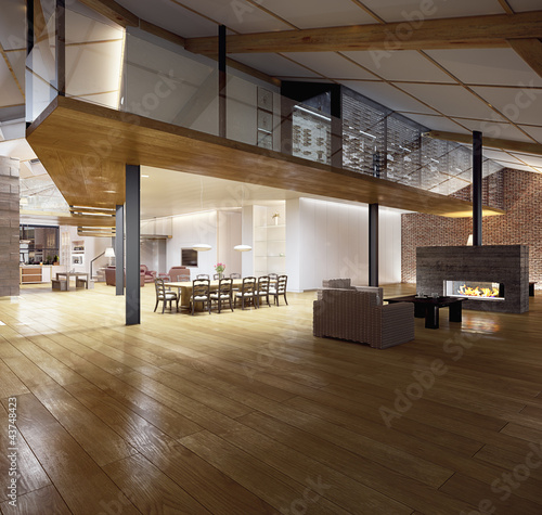 Illustration: Modern Loft Modern Loft