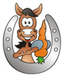 Horse with Horseshoe