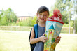 Mädchen mit Zuckertüte