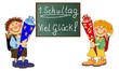 Viel Glück zur Einschulung