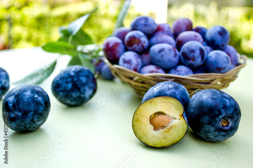 Photo: Damson - plums Damson - plums