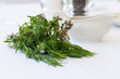 Foto: Garten frische Kräuter Garten frische Kräuter