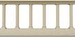 columns on a white background