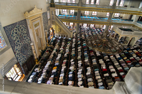 Photo: Muslim Friday prayer, Tunahan mosque Turkey Muslim Friday prayer, Tunahan mosque Turkey