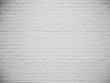 blank white painted brick wall background
