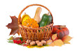 Autumn still-life with pumpkins