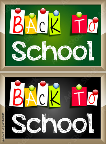 Vector: Back to school Back to school