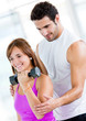 Woman at the gym