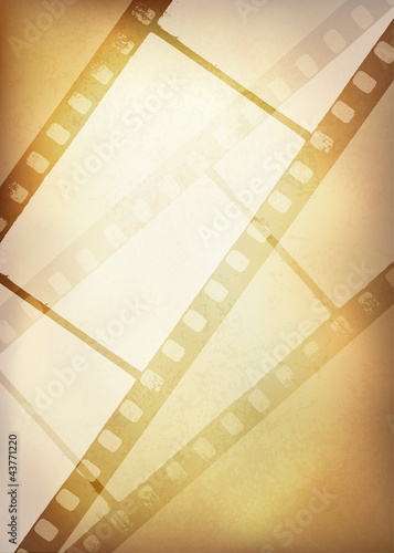 Vector: Vintage film strip background, vector illustration, EPS10 Vintage film strip background, vector illustration, EPS10
