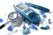 Device for measuring blood sugar level and pills