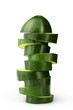 Slices of zucchini