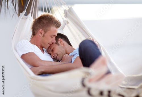 Photo: Sharing an intimate moment Sharing an intimate moment