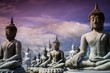 A Lot of Buddha Statue
