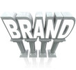 Brand Word Marble Columns Trusted Durable Reputation