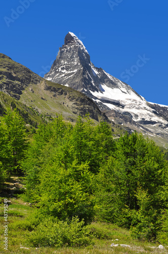 Photo: views of the Matterhorn - Swiss Alps views of the Matterhorn - Swiss Alps