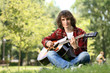 Photo: Man with guitar Man with guitar