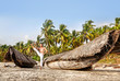 Yoga on the beach