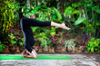 Yoga in the garden