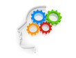 Head with Brain Gears