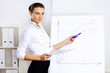 Photo: Young businesswoman in office Young businesswoman in office