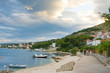 Croatian coast and marina, Seget near Trogir