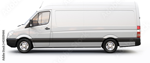 Photo: Cargo van side view Cargo van side view