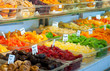 Photo: Dried fruit assortment at a market Dried fruit assortment at a market