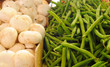 Photo: Mushrooms and beans Mushrooms and beans