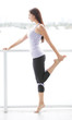 Photo: Stock image of a yoga woman Stock image of a yoga woman