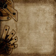 Vintage background with old mechanisms