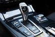 New modern car interior