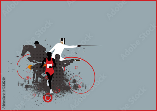 Illustration: Pentathlon Pentathlon