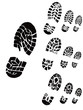 Illustration: shoeprint shoeprint