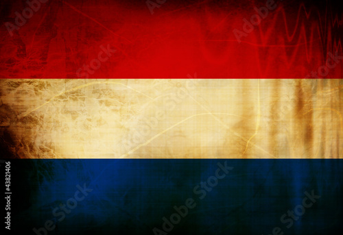 Illustration: Dutch flag Dutch flag