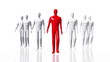 Men Walking Business Concept - Leadership Teamwork