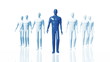 Men Walking Business Concept - Leadership Teamwork