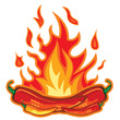 Hot chili pepper design