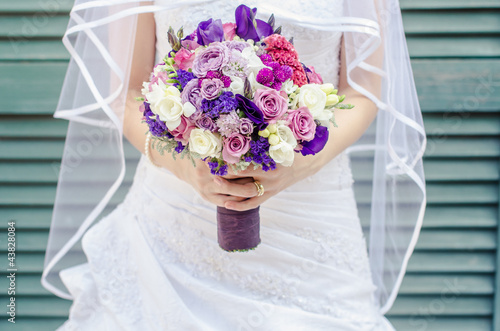 Photo: colorful wedding bouquet colorful wedding bouquet
