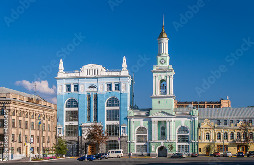 Foto: Former Greek Monastery on the Kontraktova Square. Kiev, Ukraine Former Greek Monastery on the Kontraktova Square. Kiev, Ukraine