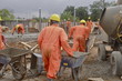 Afrikanische Baustelle