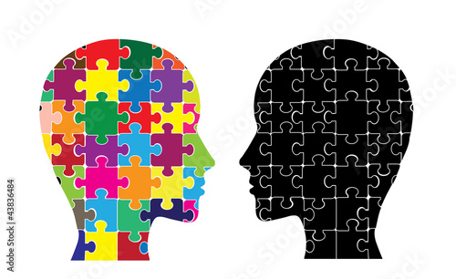 Vector: Brain hemispheres Brain hemispheres