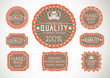Vector: Vintage label Style with eight Design Element Vintage label Style with eight Design Element