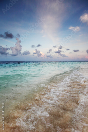 Photo: sunset on the sea sunset on the sea