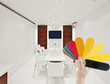 Foto: Beratungssituation Material & Farbe Beratungssituation Material & Farbe