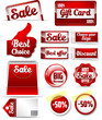 Vector: Sale set Sale set