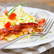 Rührei mit Speck